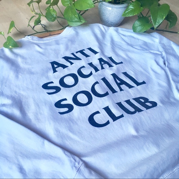 ANTI SOCIAL SOCIAL CLUB Crew Neck Sweatshirt XL - Picture 5 of 8